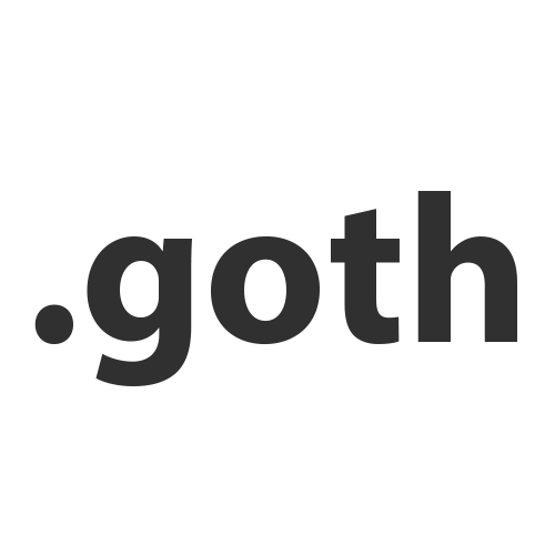 Зареєструвати домен у зоні .goth