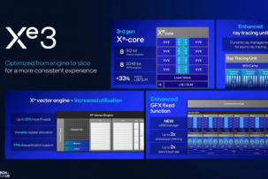Intel представила графіку нового покоління — Xe3